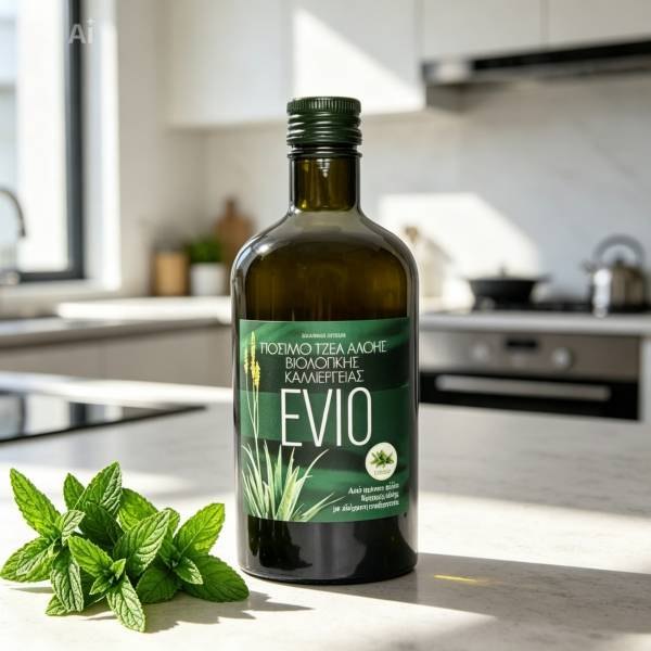 Алое вера гел за пиене EVIO — мента